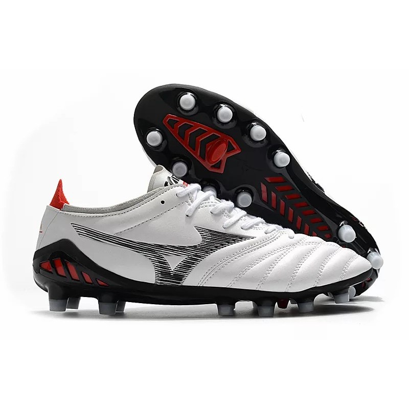 Botas de Fútbol Mizuno Morelia Neo 3 FG Blanco&Negro / Negro / Blanco&Rojo (#39~#45)