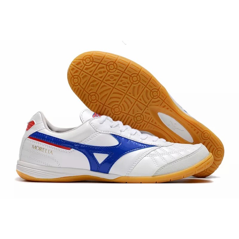 Botas de Fútbol Mizuno Morelia Sala Japn IC Hombre Blanco&Azul / Blanco&Negro (#39~#45)