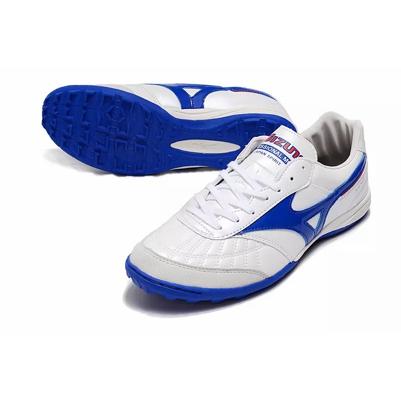 Botas de Fútbol Mizuno Morelia Sala Japn TF Hombre Blanco&Azul / Blanco&Negro (#39~#45)