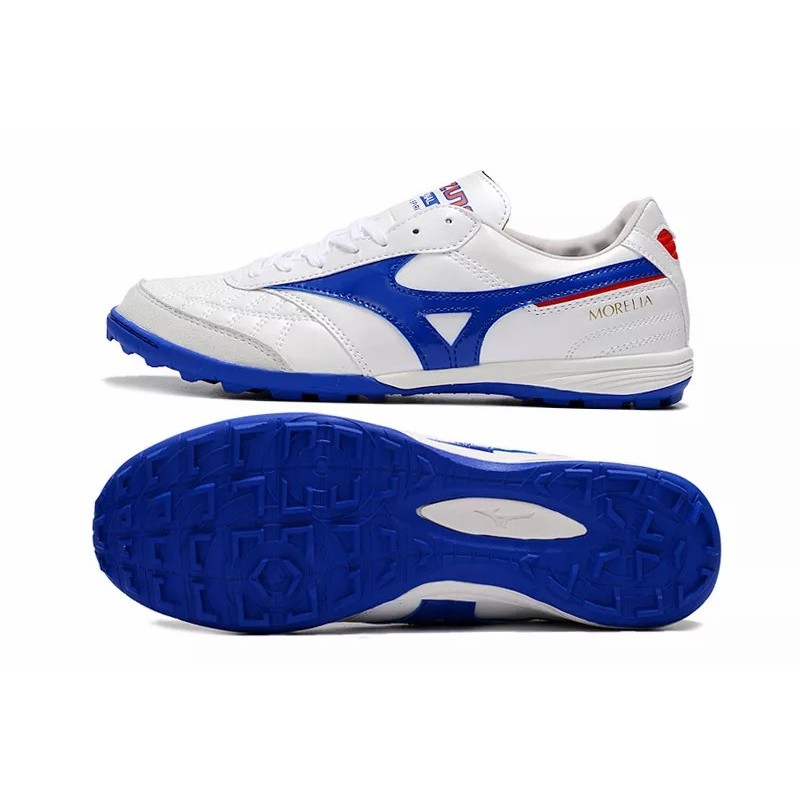 Botas de Fútbol Mizuno Morelia Sala Japn TF Hombre Blanco&Azul / Blanco&Negro (#39~#45)