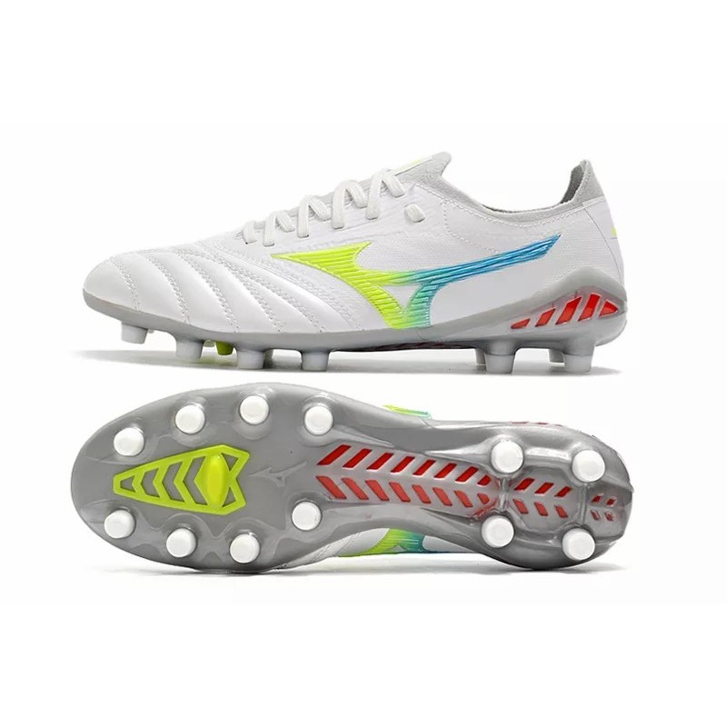Botas de Fútbol Mizuno Morelia Neo III β FG Hombre Blanco / Negro (#39~#45)