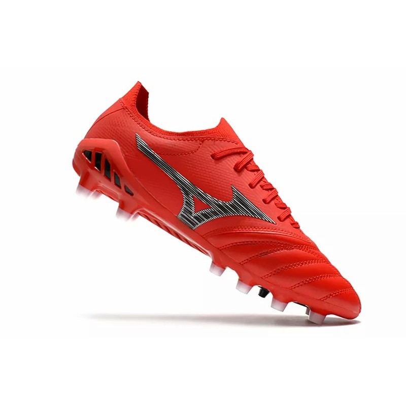 Botas de Fútbol Mizuno Morelia Neo III FG Hombre Rojo (#39~#45)