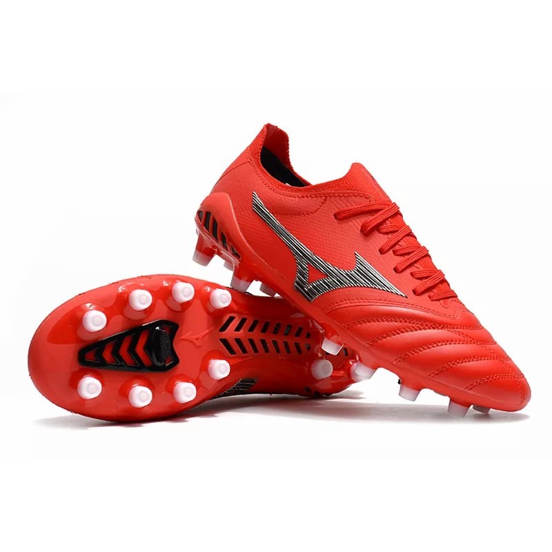 Botas de Fútbol Mizuno Morelia Neo III FG Hombre Rojo (#39~#45)