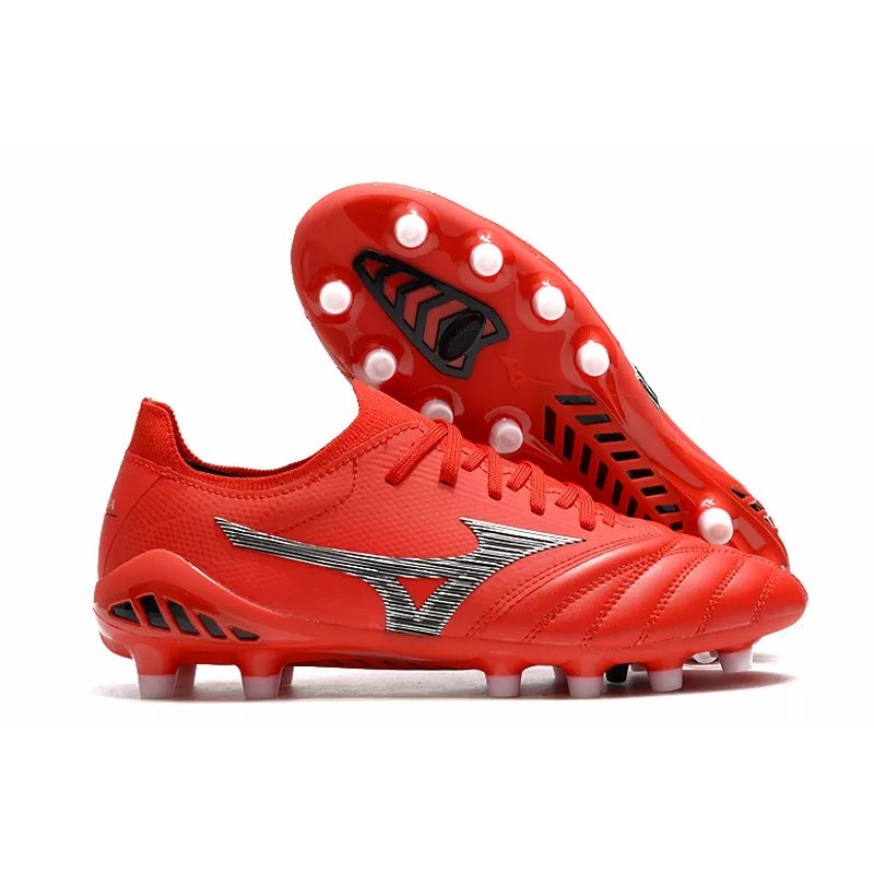 Botas de Fútbol Mizuno Morelia Neo III FG Hombre Rojo (#39~#45)