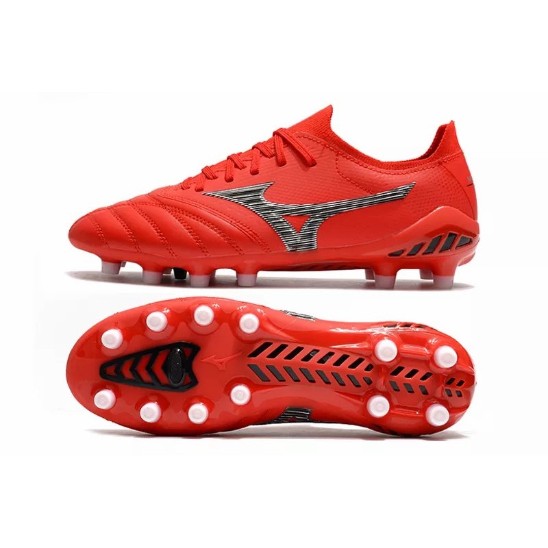Botas de Fútbol Mizuno Morelia Neo III FG Hombre Rojo (#39~#45)