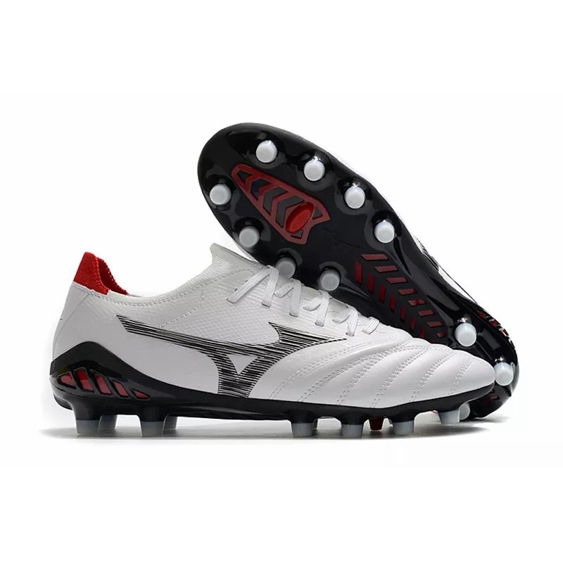 Botas de Fútbol Mizuno Morelia Neo III FG Hombre Blanco&Rojo / Blanco&Negro / Azul / Negro (#39~#45)