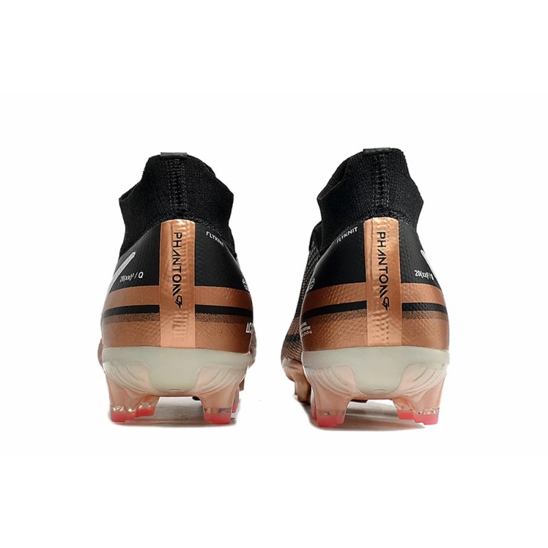 Botas de Fútbol Nike Phantom GT2 DF Elite FG High Top Negro&Marrón (#39~#45)