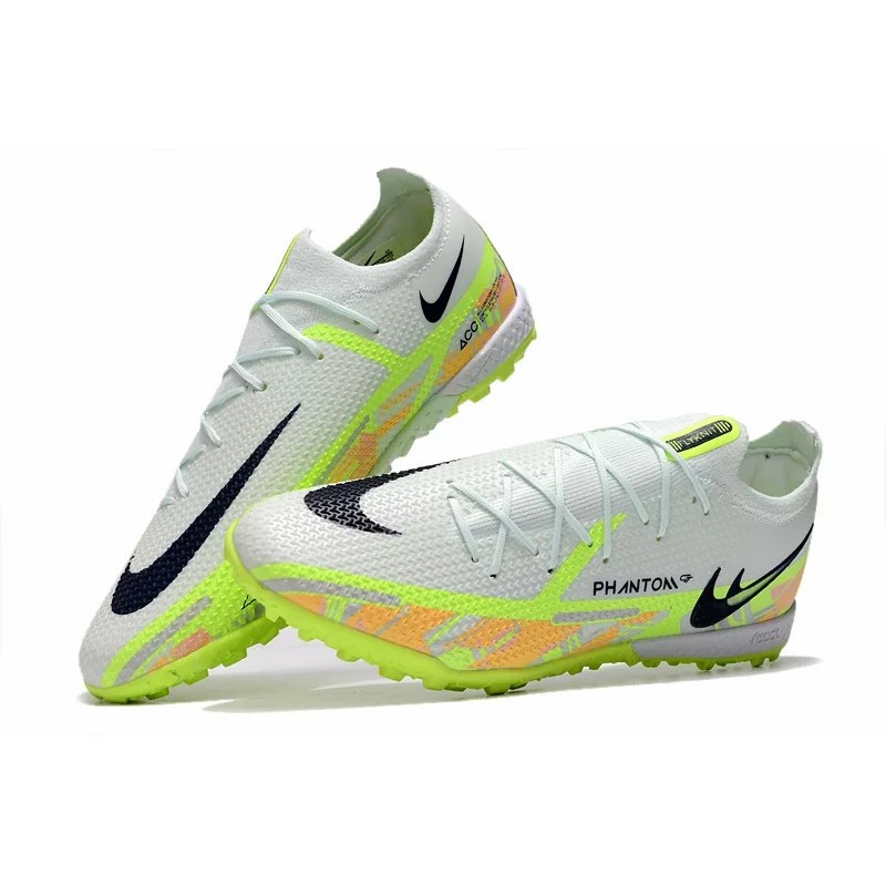 Botas de Fútbol Nike Phantom GT2 Elite TF Verde Claro&Amarillo Fluorescente (#39~#45)