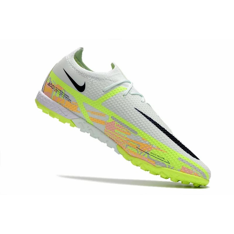Botas de Fútbol Nike Phantom GT2 Elite TF Verde Claro&Amarillo Fluorescente (#39~#45)