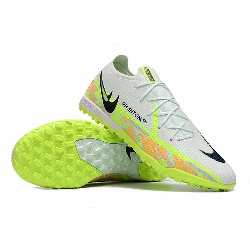 Botas de Fútbol Nike Phantom GT2 Elite TF Verde Claro&Amarillo Fluorescente (#39~#45)