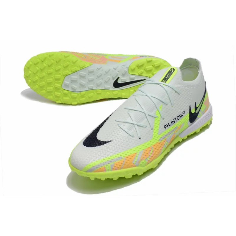 Botas de Fútbol Nike Phantom GT2 Elite TF Verde Claro&Amarillo Fluorescente (#39~#45)