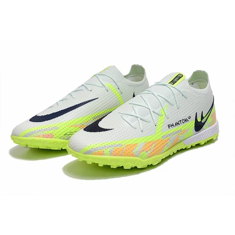 Botas de Fútbol Nike Phantom GT2 Elite TF Verde Claro&Amarillo Fluorescente (#39~#45)