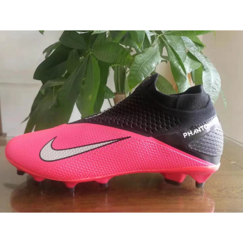 Botas de Fútbol Nike Phantom Vision Elite DF FG Rosa&Negro (#39~#45)