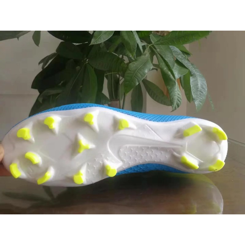 Botas de Fútbol Nike Phantom Vision Elite DF FG Azul&Amarillo (#39~#45)
