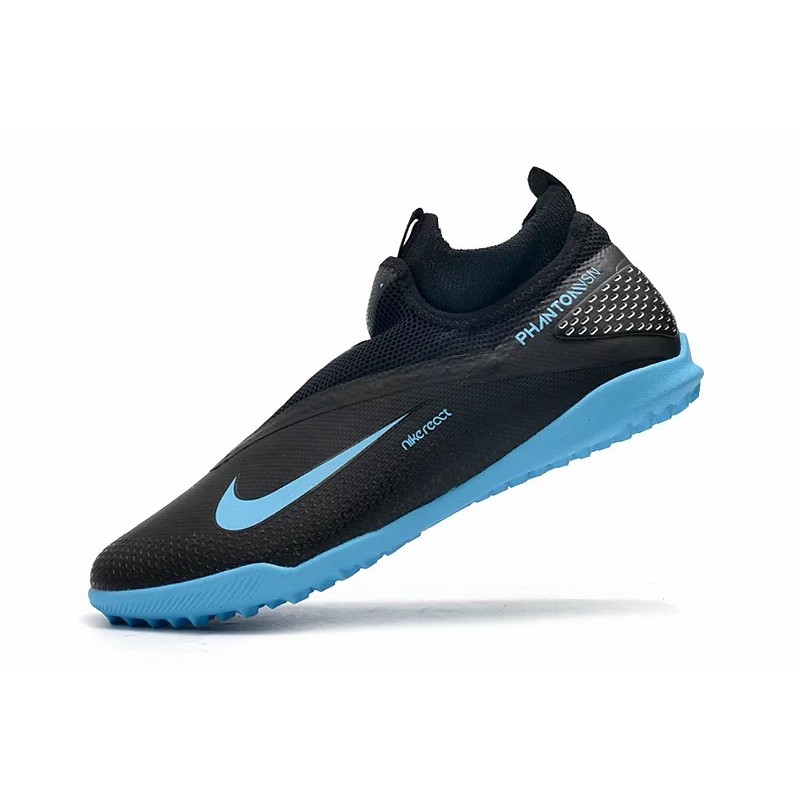 Botas de Fútbol Nike React Phantom Vision 2 Pro Dynamic Fit TF Negro (#39~#45)