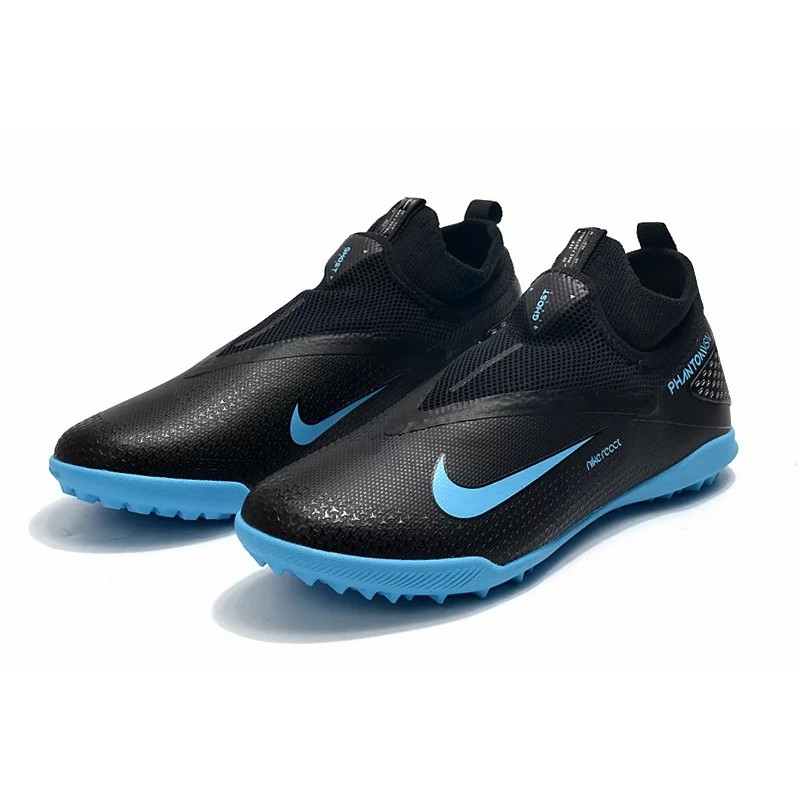 Botas de Fútbol Nike React Phantom Vision 2 Pro Dynamic Fit TF Negro (#39~#45)