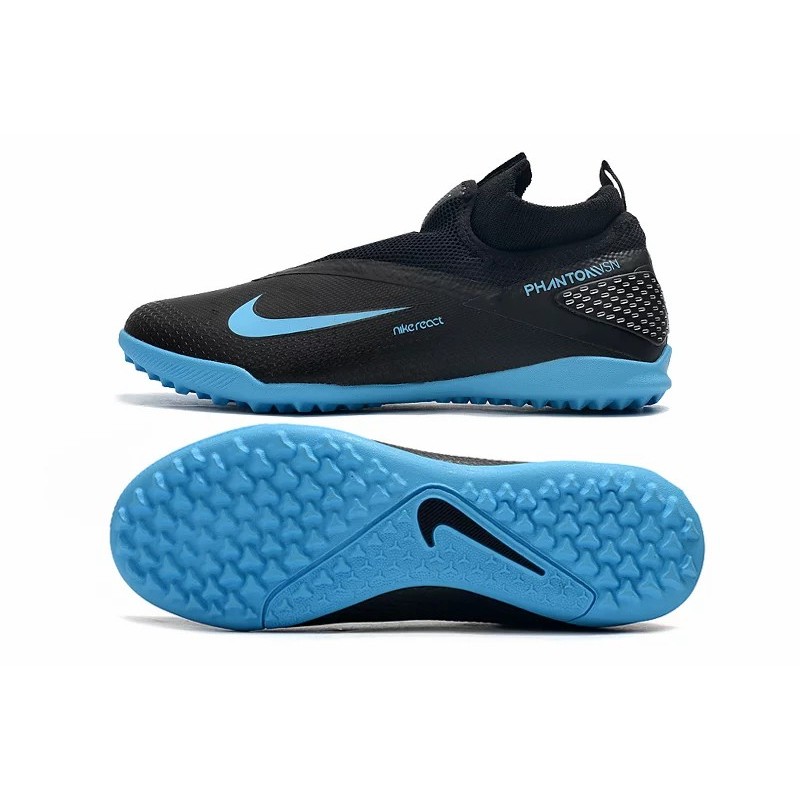 Botas de Fútbol Nike React Phantom Vision 2 Pro Dynamic Fit TF Negro (#39~#45) Botas de Fútbol Nike React Phantom Vision 2 Pro Dynamic Fit TF Negro (#39~#45)