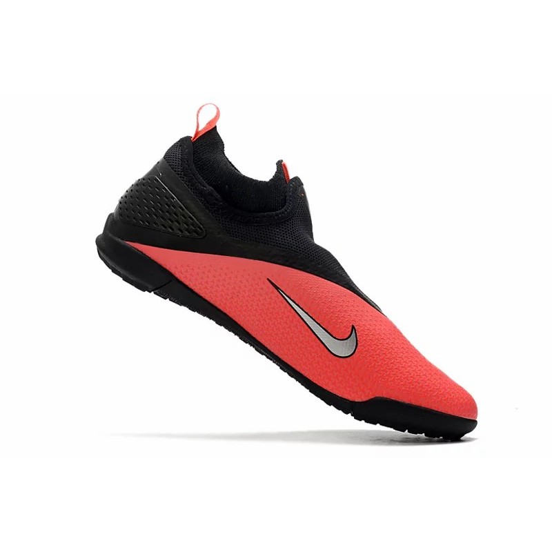 Botas de Fútbol Nike React Phantom Vision 2 Pro DF TF Rojo&Negro (#39~#45)
