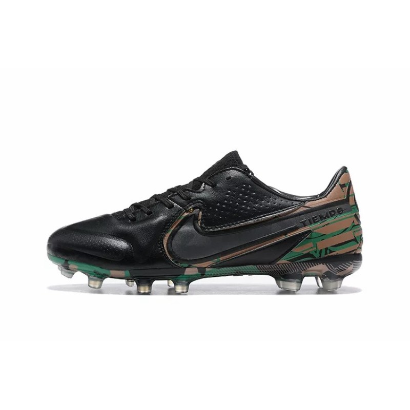 Botas de Fútbol Nike Tiempo Legend 9 FG Negro (#39~#45)