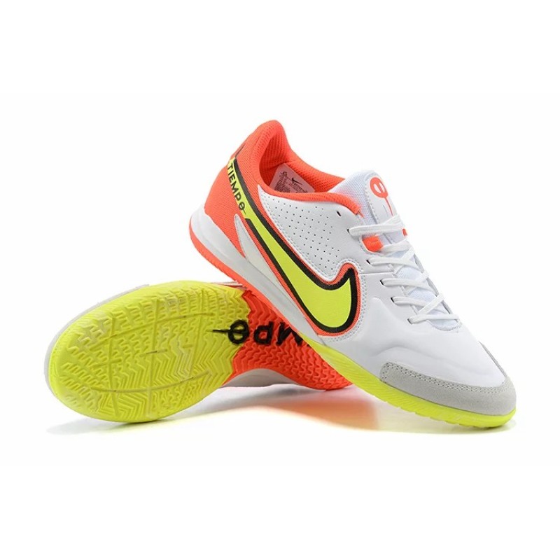 Botas de Fútbol Nike Tiempo Legend 9 TF Blanco&Rojo (#39~#45)