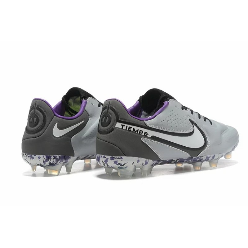 Botas de Fútbol Nike Tiempo Legend 9 Elite FG Gris (#39~#45)