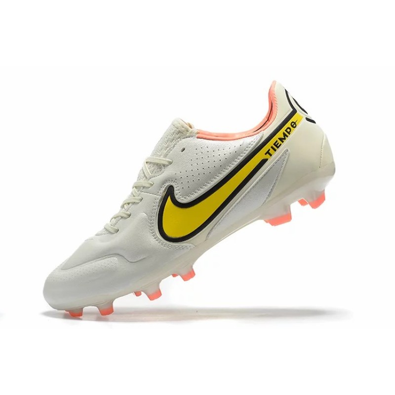 Botas de Fútbol Nike Tiempo Legend 9 Elite FG Blanco (#39~#45)