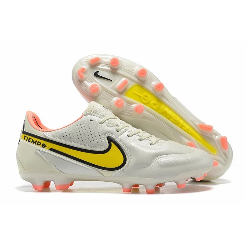 Botas de Fútbol Nike Tiempo Legend 9 Elite FG Blanco (#39~#45)
