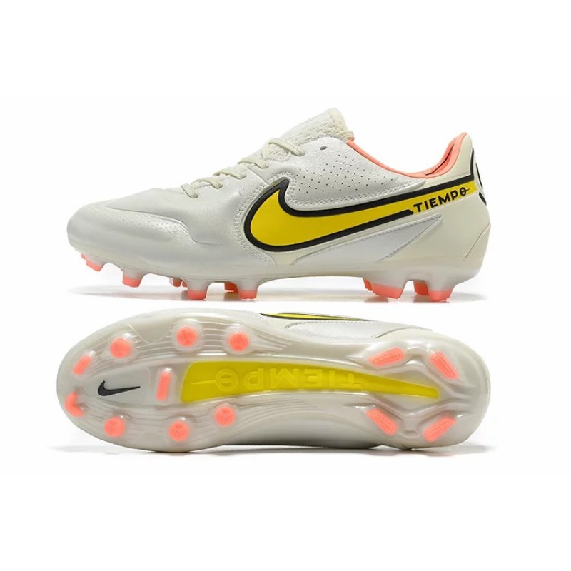 Botas de Fútbol Nike Tiempo Legend 9 Elite FG Blanco (#39~#45)