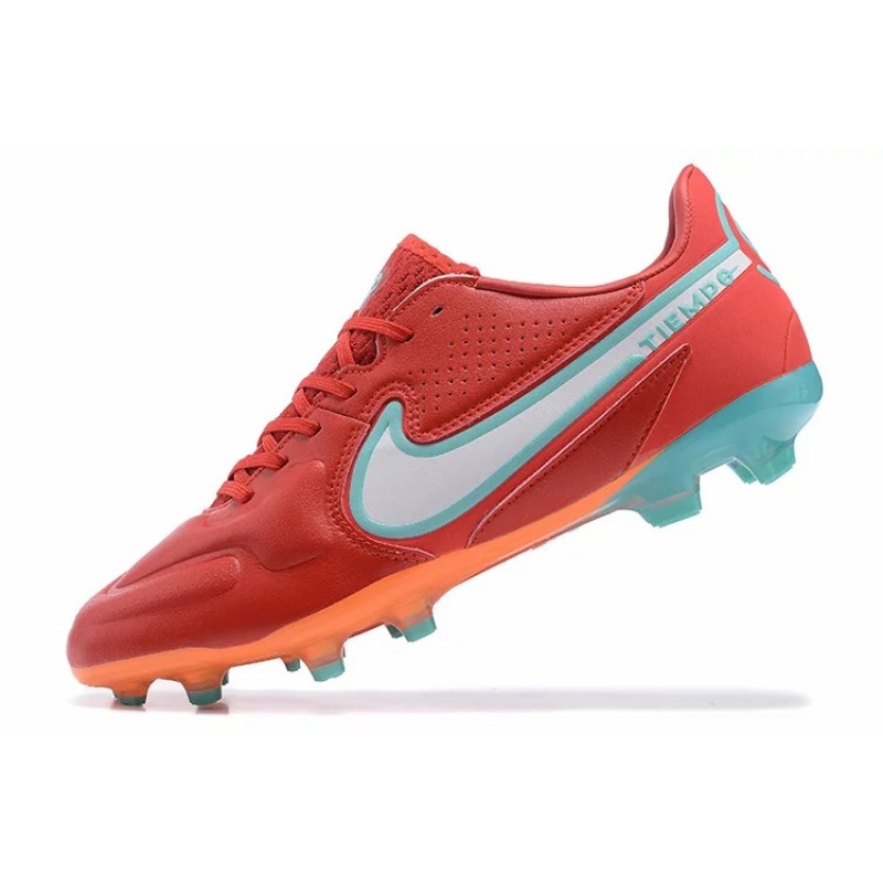 Botas de Fútbol Nike Tiempo Legend 9 Elite FG Rojo (#39~#45)