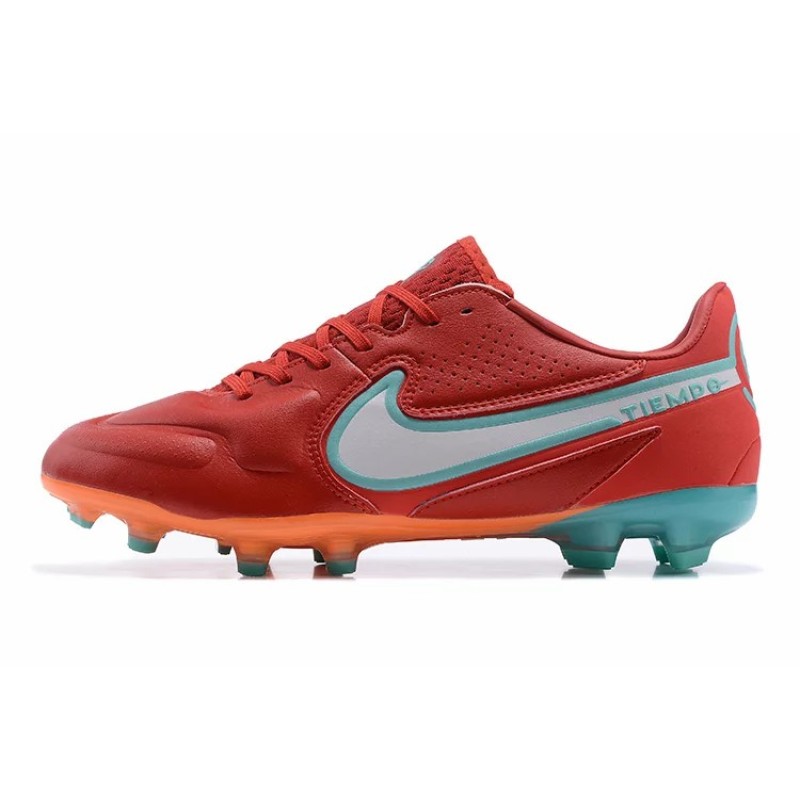 Botas de Fútbol Nike Tiempo Legend 9 Elite FG Rojo (#39~#45)