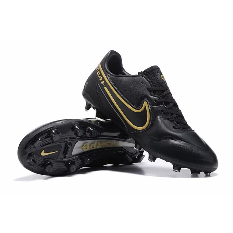 Botas de Fútbol Nike Tiempo Legend 9 Elite FG Negro (#39~#45)