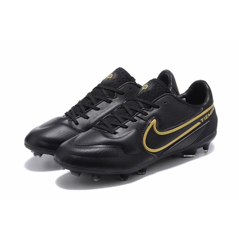 Botas de Fútbol Nike Tiempo Legend 9 Elite FG Negro (#39~#45)