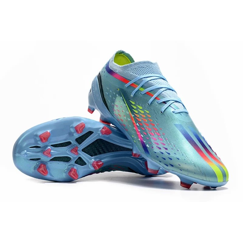 Botas de Fútbol Adidas X Speedportal .1 Copa Mundial 2022 FG Celeste&Multicolor (#39~#45)
