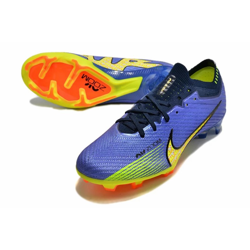 Botas de Fútbol Nike Air Zoom Mercurial Superfly IX Elite FG Azul&Amarillo (#39~#45)