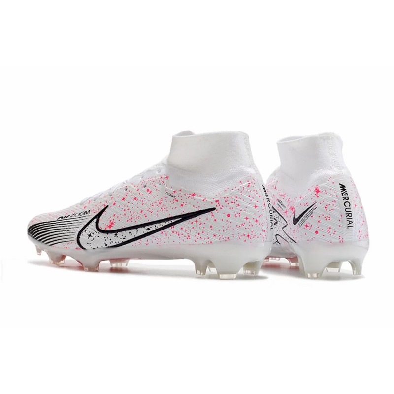 Botas de Fútbol Nike Air Zoom Mercurial Superfly IX Elite FG Blanco (#39~#45)