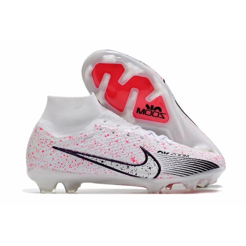 Botas de Fútbol Nike Air Zoom Mercurial Superfly IX Elite FG Blanco (#39~#45)