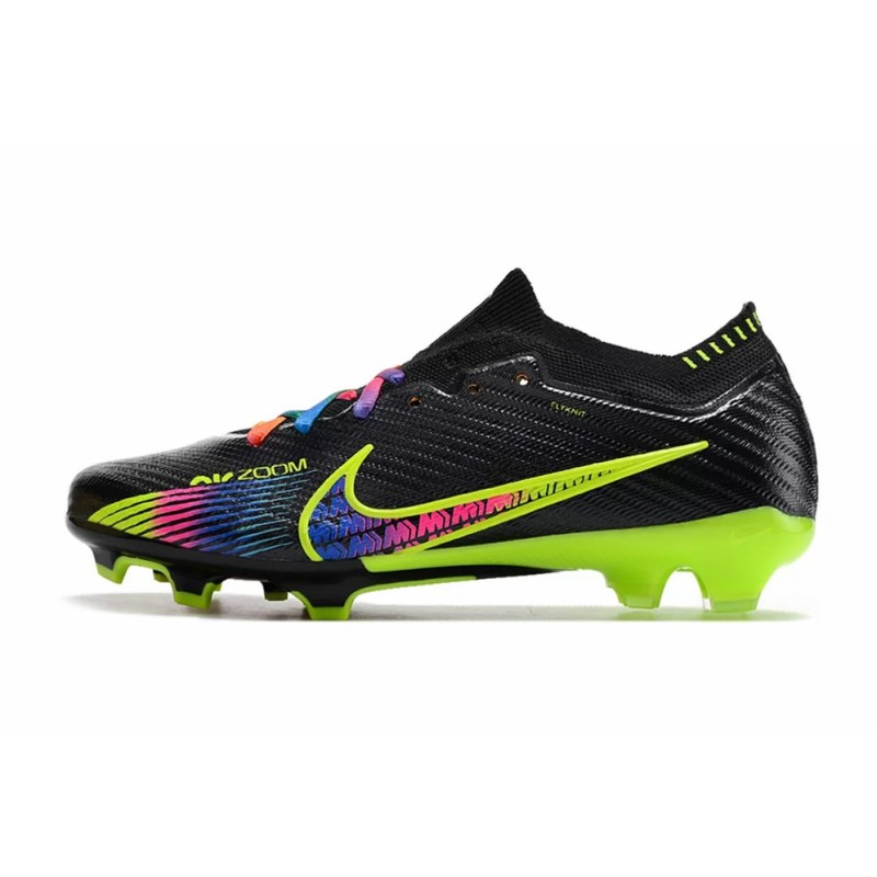 Botas de Fútbol Nike Air Zoom Mercurial Superfly IX Elite FG Negro&Amarillo Fluorescente (#39~#45)