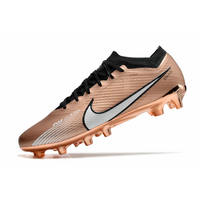 Botas de Fútbol Nike Air Zoom Mercurial Vapor XV Elite AG Marrón Claro (#39~#45)