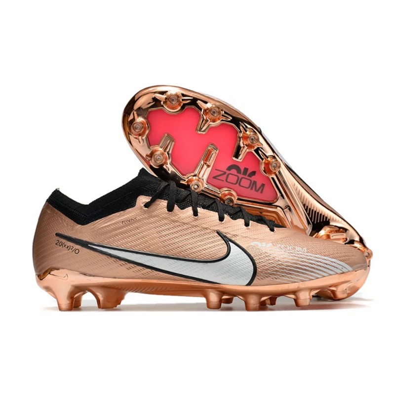 Botas de Fútbol Nike Air Zoom Mercurial Vapor XV Elite AG Marrón Claro (#39~#45)