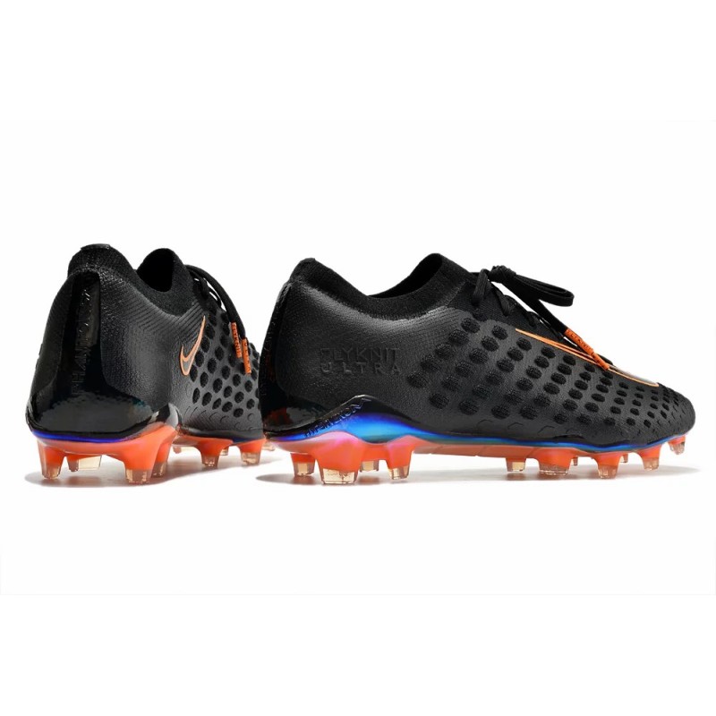 Botas de Fútbol Nike Phantom Ultra Venom FG Negro&Naranja (#39~#45)