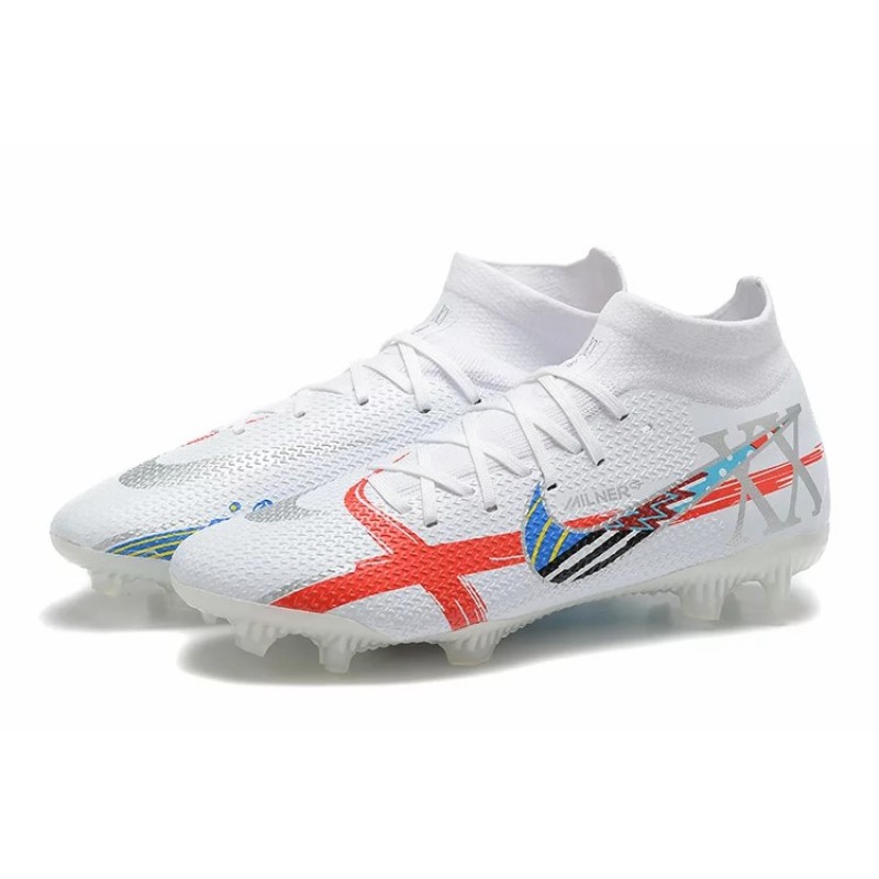 Botas de Fútbol Nike Phantom GT Elite DF FG High Top Blanco (#39~#45)