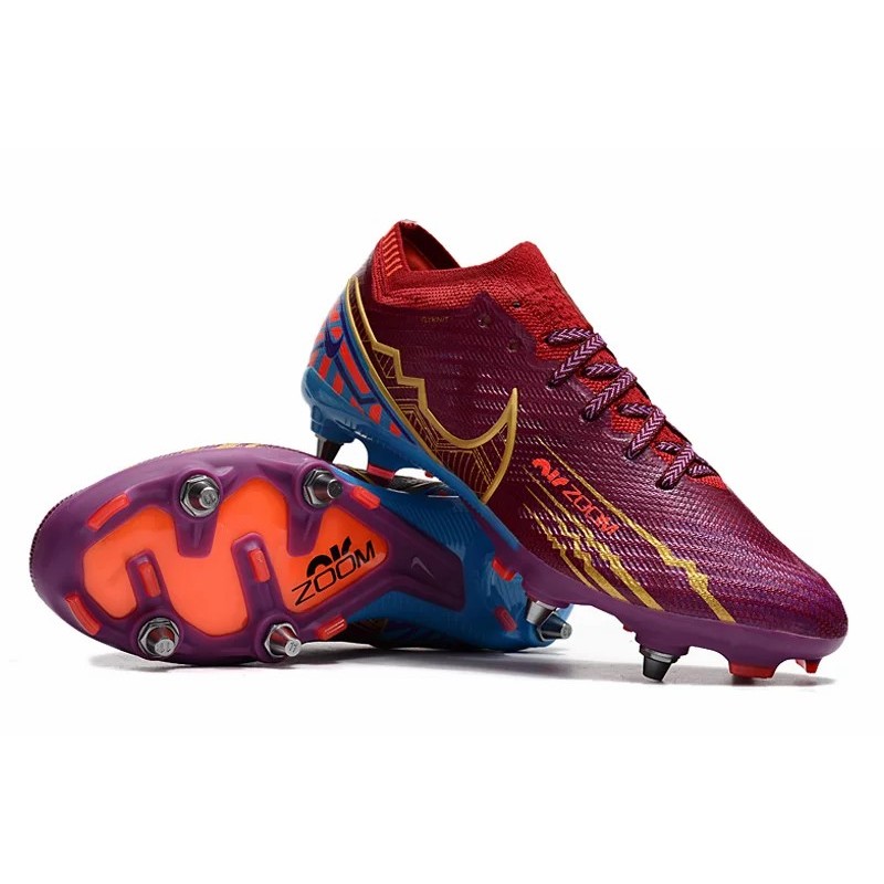 Botas de Fútbol Nike Zoom Vapor XV Elite Pro-SG Rojo Oscuro (#39~#45)