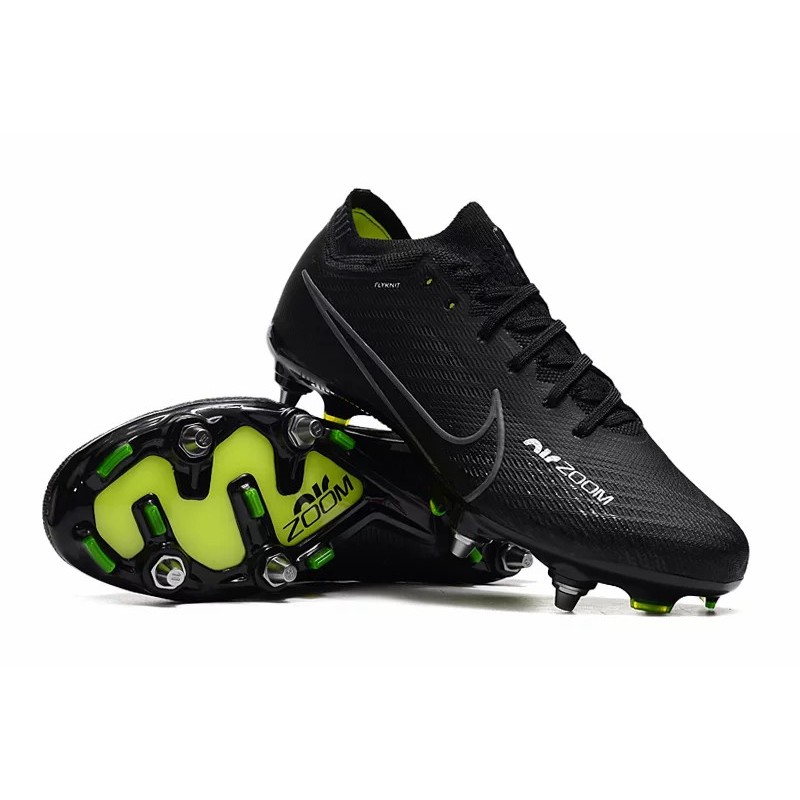 Botas de Fútbol Nike Zoom Vapor XV Elite Pro-SG Negro (#39~#45)