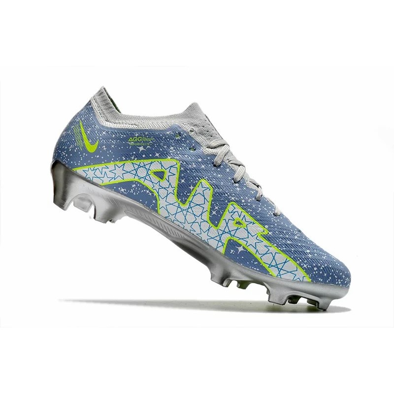 Botas de Fútbol Nike Air Zoom FG Azul Gris (#39~#45)