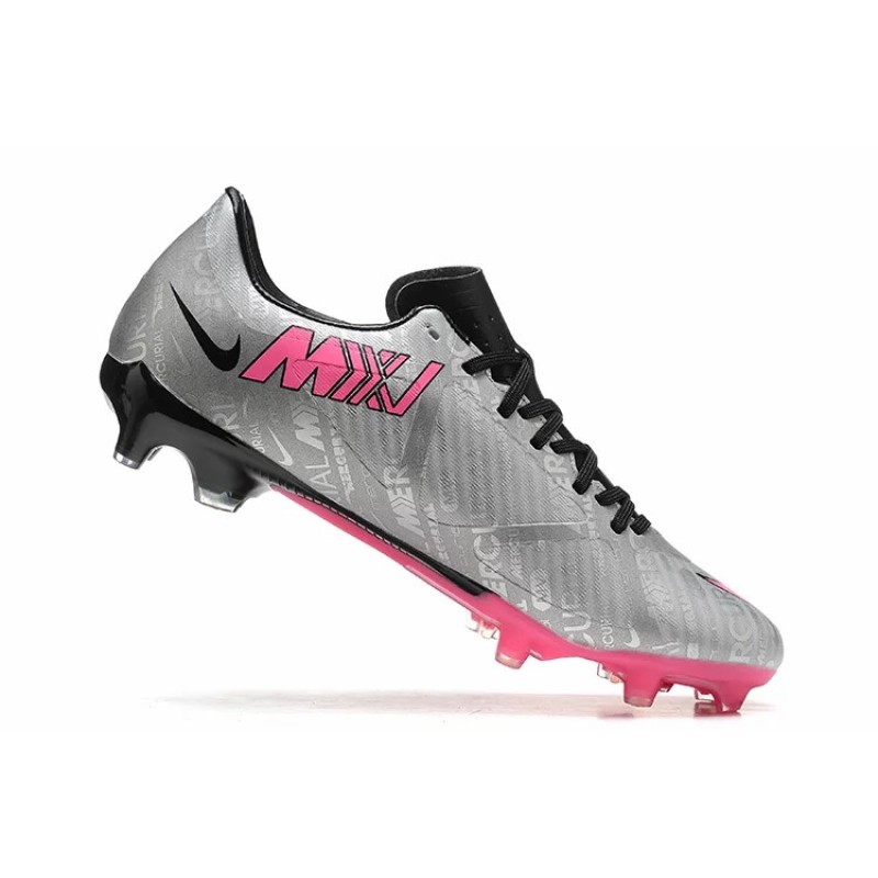 Botas de Fútbol Nike Mercurial Vapor XV FG Gris&Rosa (#39~#45)