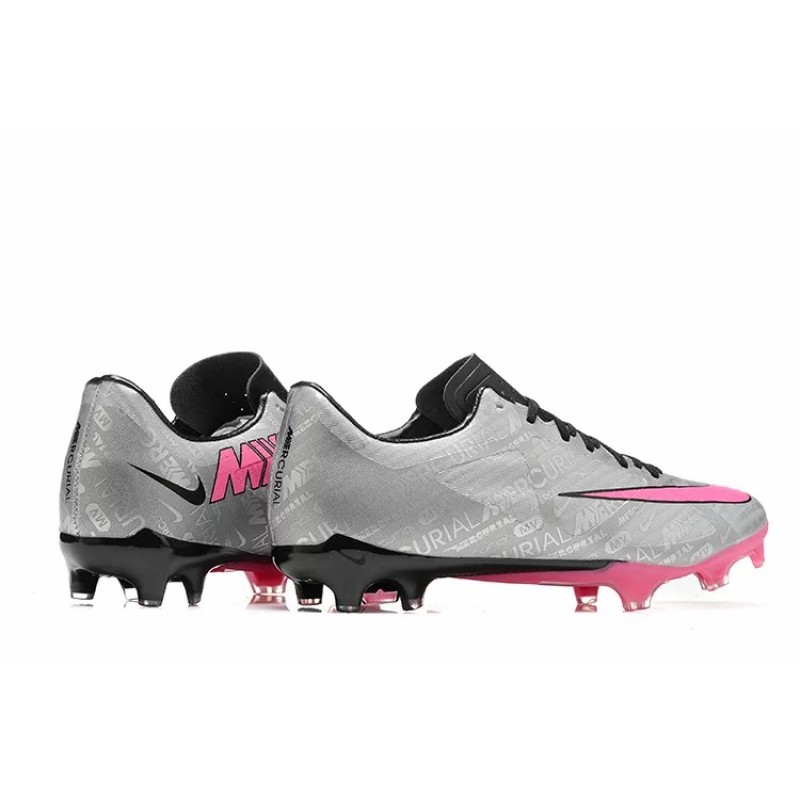 Botas de Fútbol Nike Mercurial Vapor XV FG Gris&Rosa (#39~#45)