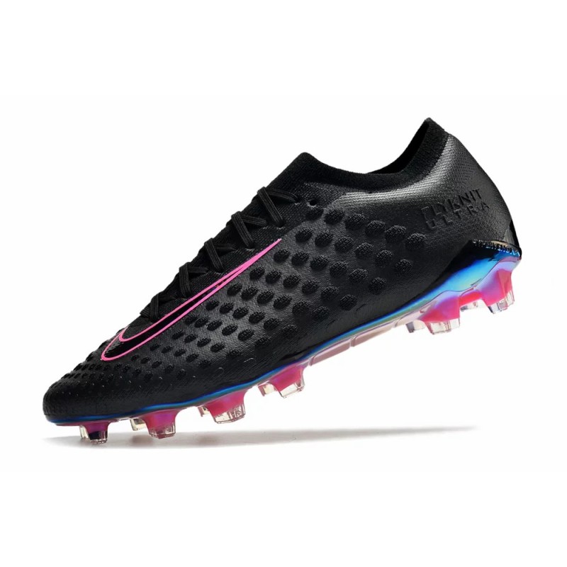 Botas de Fútbol Nike Phantom Ultra Venom FG Negro&Rosado (#39~#45)