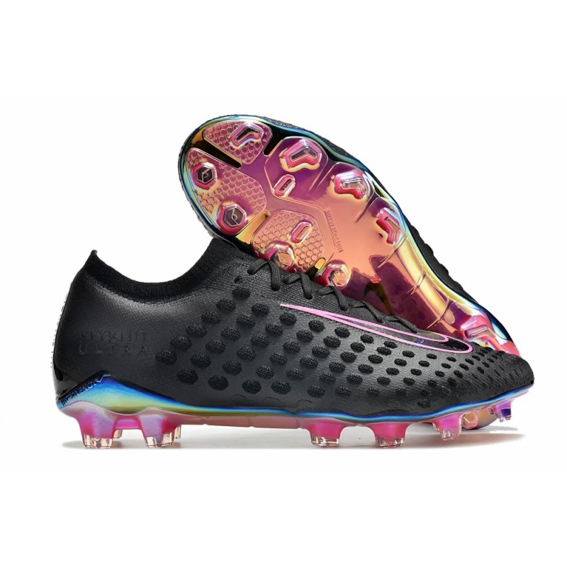 Botas de Fútbol Nike Phantom Ultra Venom FG Negro&Rosado (#39~#45)