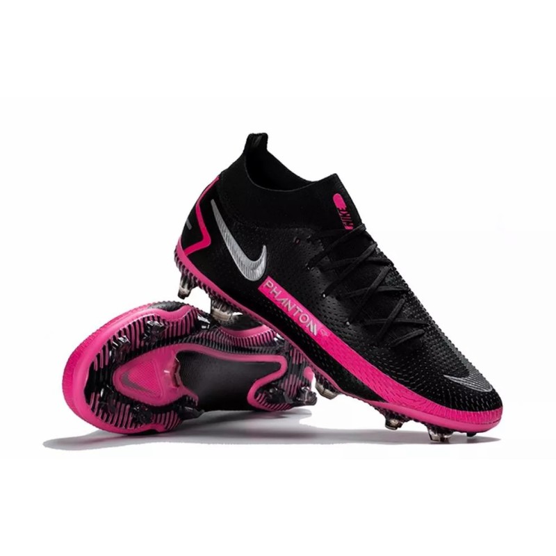 Botas de Fútbol Nike Phantom GT Elite FG Negro&Rosa (#39~#45)