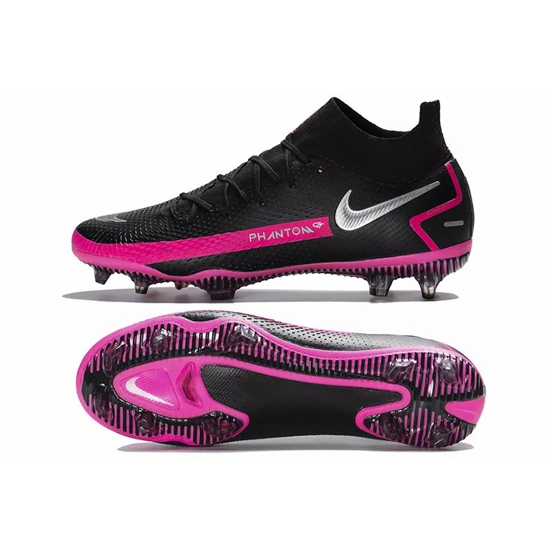 Botas de Fútbol Nike Phantom GT Elite FG Negro&Rosa (#39~#45)